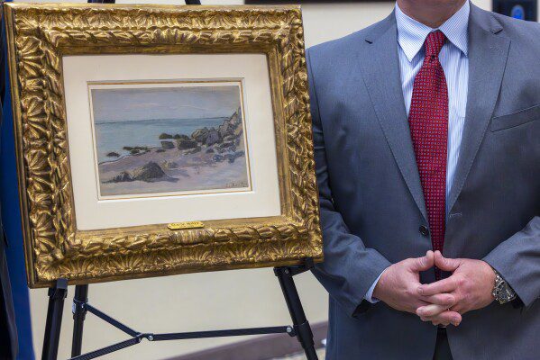 The 84-Year-Old Monet Mystery Solved 2 monet bor de mer 3